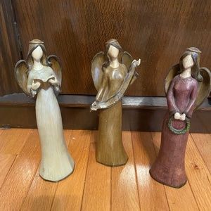 Resin angel figurines